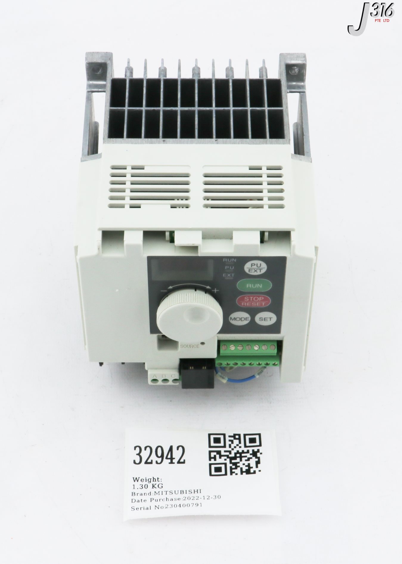32942 MITSUBISHI TRANSISTORIZED INVERTER, 2HP FR-S520E-1.5K-NA | eBay